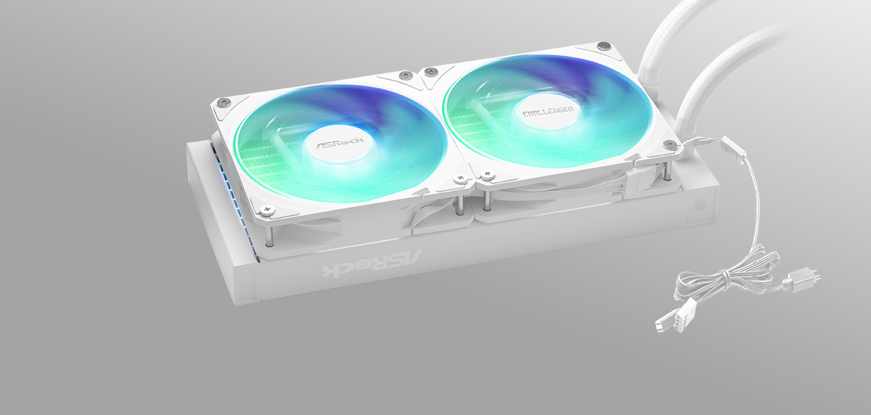 4SET-Pre-installed Fan with Hidden Cable Routing